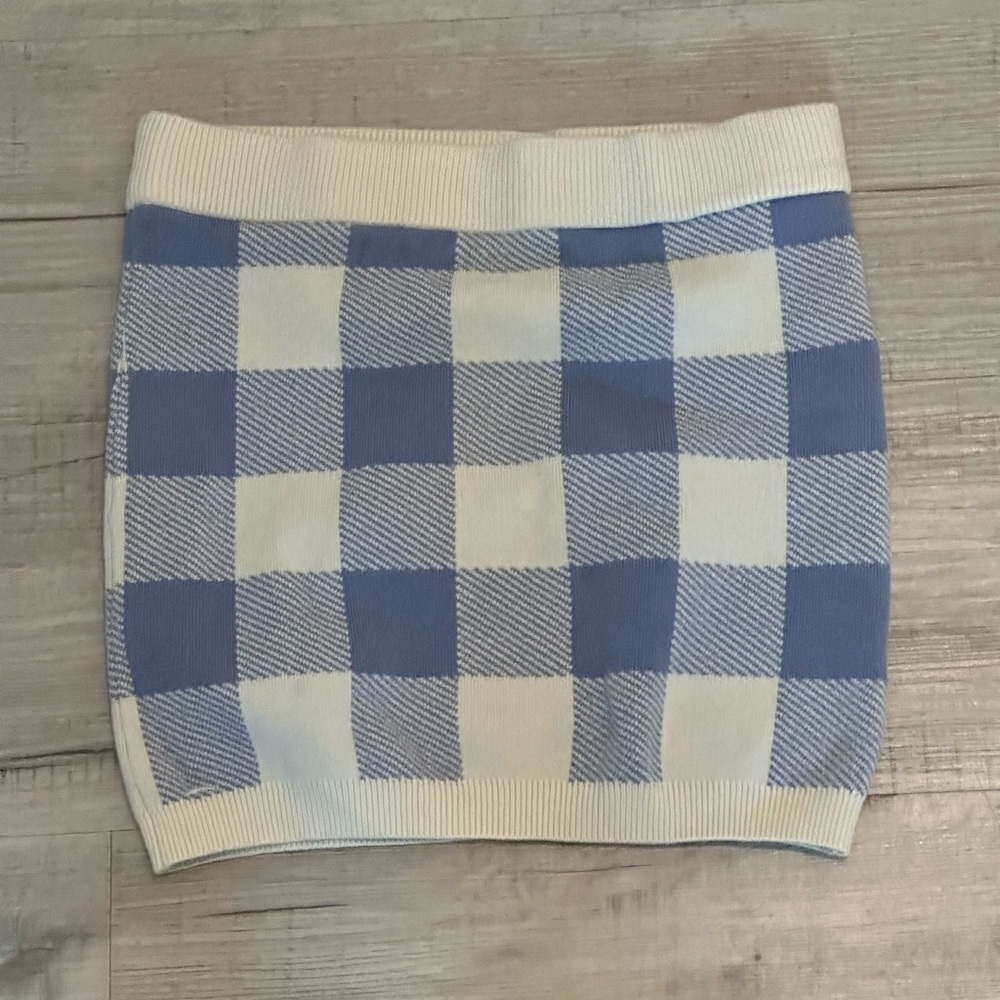 Plaid skirt